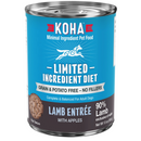 Koha Limited Ingredient Diet Lamb Entrée for Dogs 369g