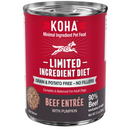 Koha Limited Ingredient Diet Beef Entrée for Dogs 369g