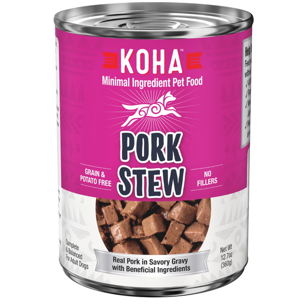 Koha Minimal Ingredient Pork Stew for Dogs 360g