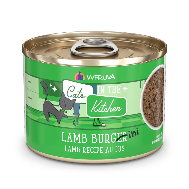 Weruva Cats in the Kitchen Lamb Burger-ini Wet Cat Food 170g