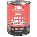 Koha Limited Ingredient Diet Salmon Entrée for Dogs 369g
