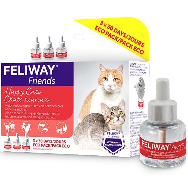 Feliway Friends 30-Day Refill 3-Pack