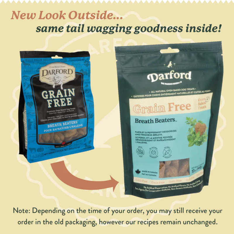 Darford Grain Free Breath Beaters Dog Treats 340g