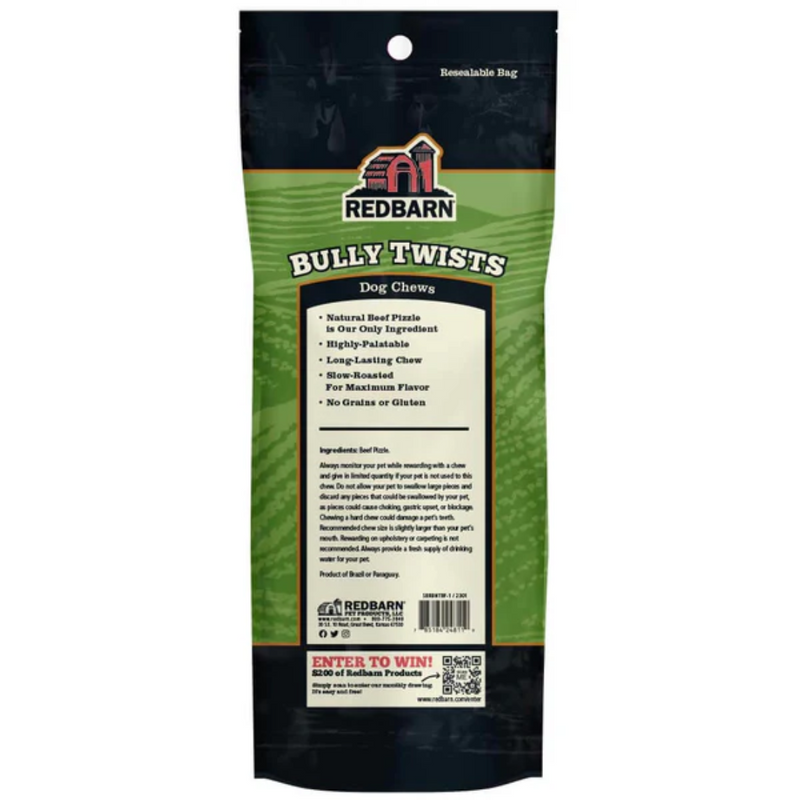 Redbarn Bully Twists Dog Chews 46.8g