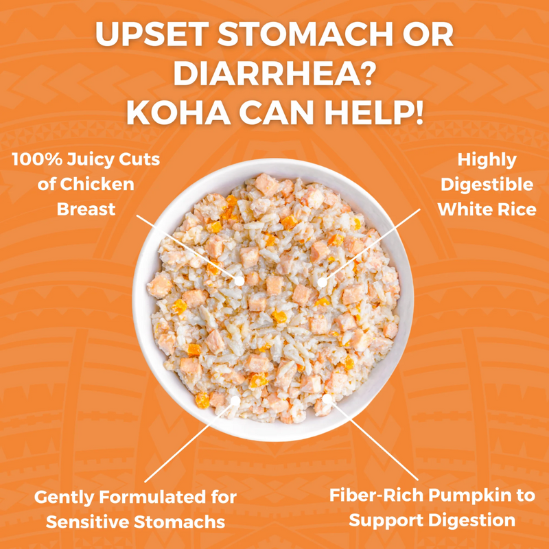 Koha Limited Ingredient Bland Diet Chicken & White Rice Recipe for Dogs 355g