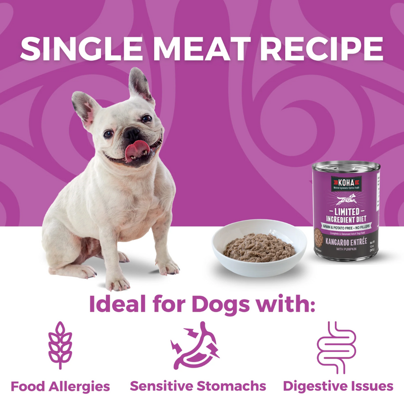 Koha Limited Ingredient Diet Kangaroo Entrée for Dogs 368g