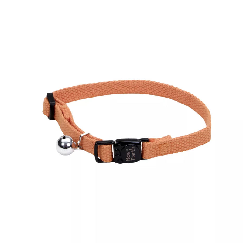 Coastal Pet New Earth Soy Adjustable Breakaway Cat Collar Pumpkin