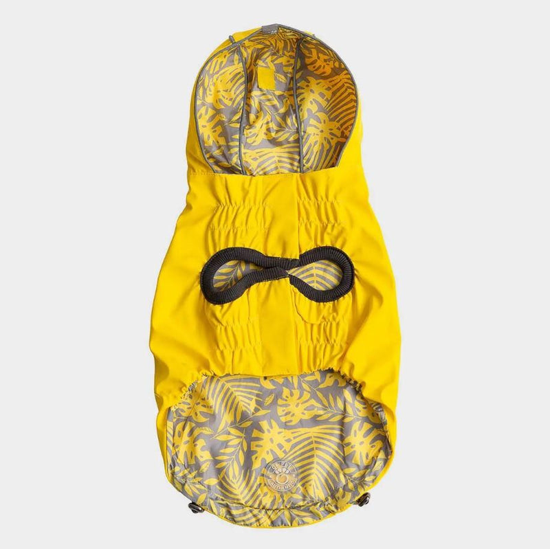 GF Pet Reversible Raincoat - Yellow Leaves