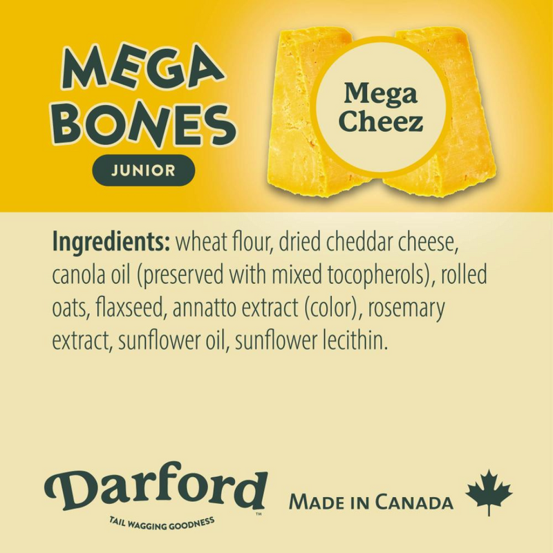 Darford Mega Bones Junior Cheez Dog Treat 100g