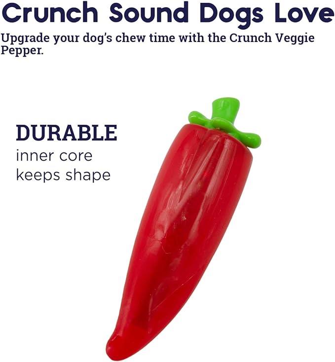 Petstages Crunch Veggie Pepper Chew Toy