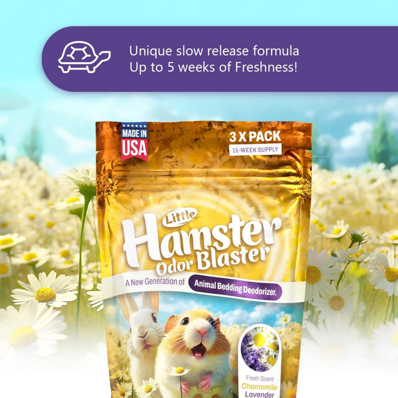 Little Hamster Odor Blaster Small Animal Bedding Deodorizer