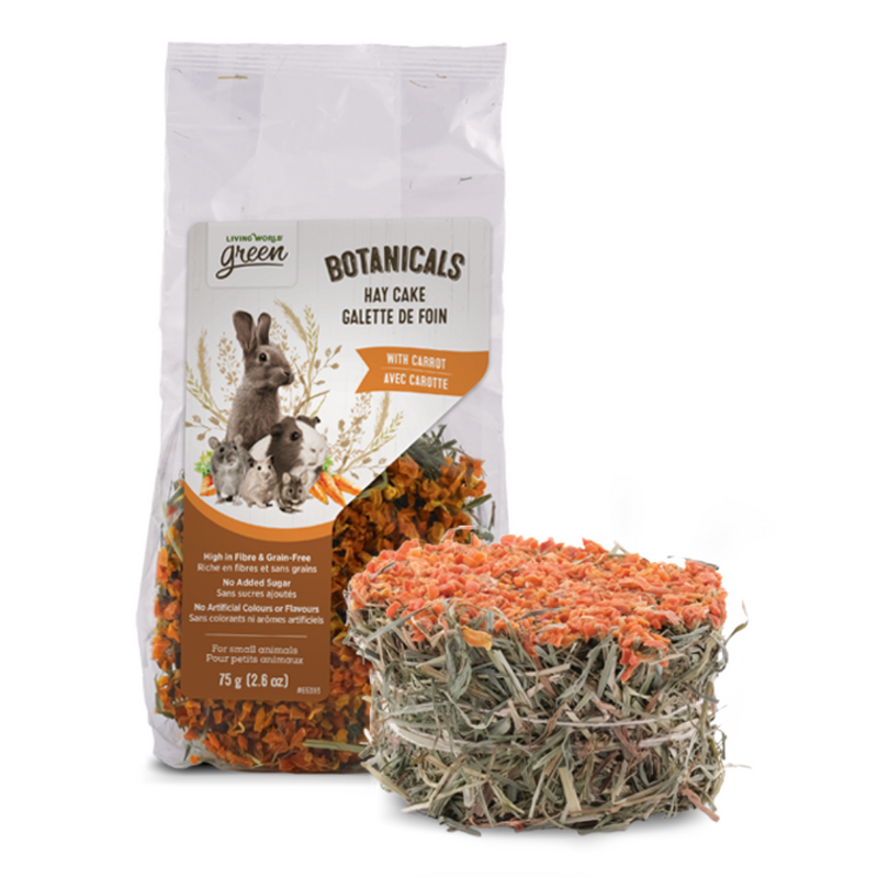 Living World Green Botanicals Hay Cake 75g