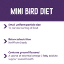 Mazuri Mini Bird Diet 0.90kg