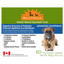 WellyTails Digestive Enzymes & Probiotics Advanced Dog Supplement 454g