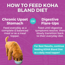 Koha Limited Ingredient Bland Diet Beef & White Rice Recipe for Dogs 355g