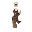 Tall Tails Squirrel with Squeaker Plush Dog Toy
