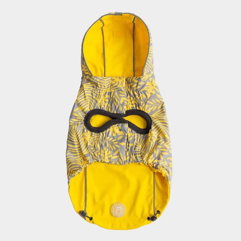 GF Pet Reversible Raincoat - Yellow Leaves