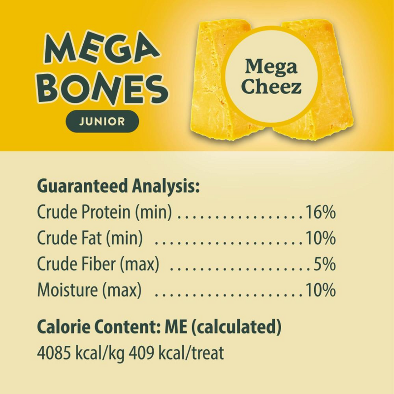 Darford Mega Bones Junior Cheez Dog Treat 100g