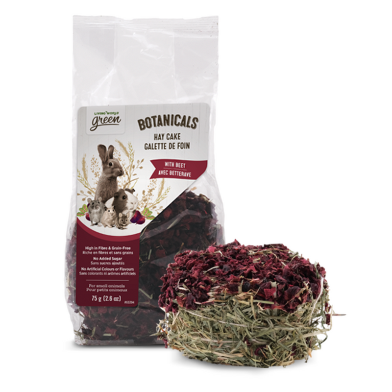 Living World Green Botanicals Hay Cake 75g