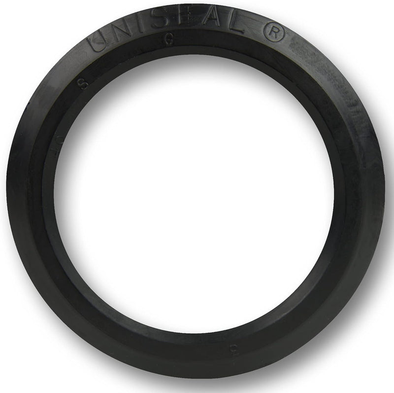 Uniseal Black Pipe-to-Tank 3" Seal