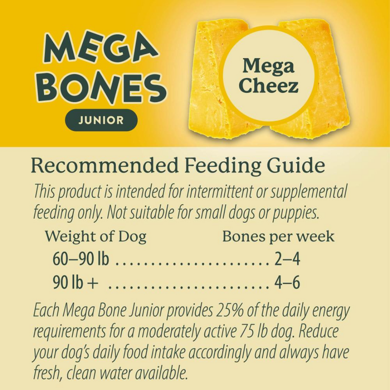 Darford Mega Bones Junior Cheez Dog Treat 100g