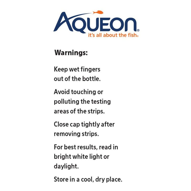 Aqueon 7-in-1 Aquarium Test Strips