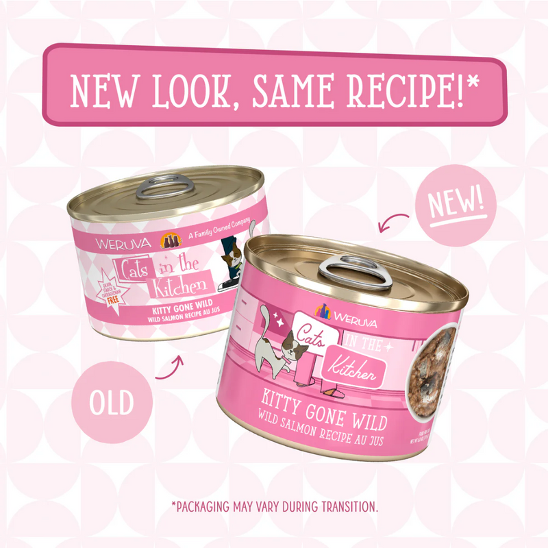 Weruva Cats in the Kitchen Kitty Gone Wild Wet Cat Food 90g