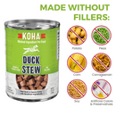 Koha Minimal Ingredient Duck Stew for Dogs 360g