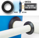 Uniseal Black Pipe-to-Tank 1 1/2" Seal