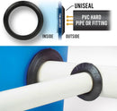 Uniseal Black Pipe-to-Tank 3" Seal