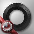 Uniseal Black Pipe-to-Tank 1" Seal
