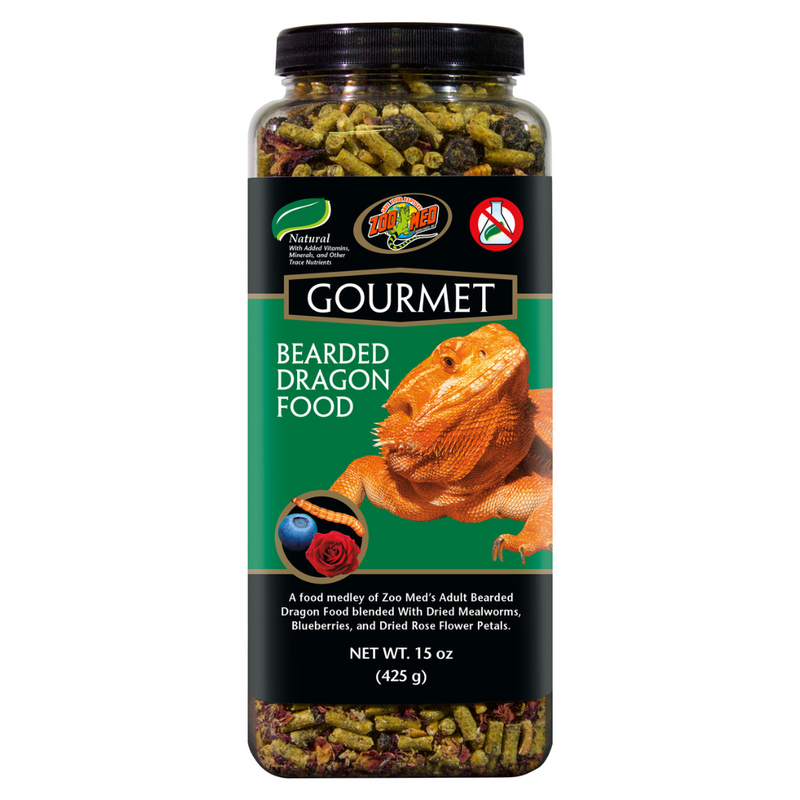 Zoo Med Gourmet Bearded Dragon Food