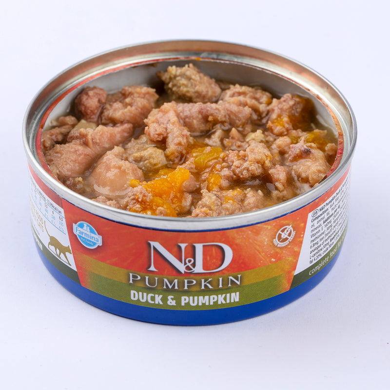 Farmina N&D Pumpkin Duck & Pumpkin Recipe Wet Cat Food 70g