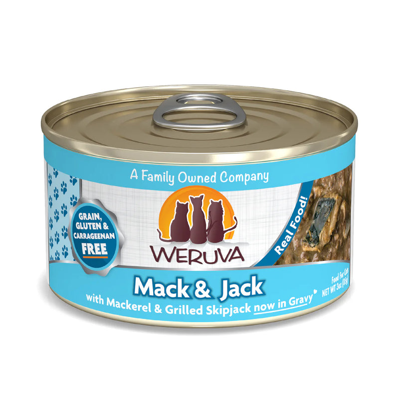 Weruva Classic Mack & Jack Wet Cat Food 85g