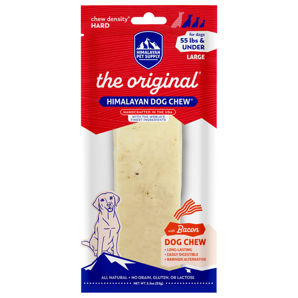 The Original Himalayan Dog Chew with Bacon Large 93g