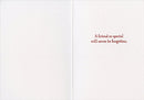Avanti Greeting Card Pet Sympathy - Human & Dog Footprints
