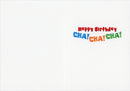 Avanti Chipmunk Sombrero Greeting Card Birthday