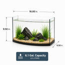 Aquatop EuroStyle Bow Front Aquarium