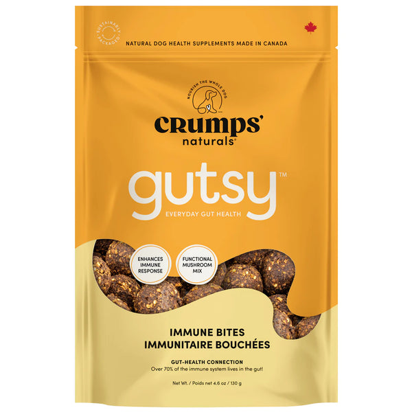 Crumps' Naturals Gutsy Immune Bites Dog Treats