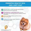 Nootie Progility Minis Skin & Coat Soft Chew Supplements for Dogs 120g