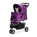 Dogline Casual Pet Stroller - Purple