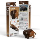 EUGY 3D Cardboard Model Kit Puzzle - Land Animals