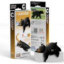 EUGY 3D Cardboard Model Kit Puzzle - Land Animals