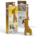 EUGY 3D Cardboard Model Kit Puzzle - Land Animals