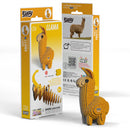 EUGY 3D Cardboard Model Kit Puzzle - Land Animals
