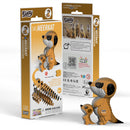EUGY 3D Cardboard Model Kit Puzzle - Land Animals