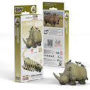 EUGY 3D Cardboard Model Kit Puzzle - Land Animals
