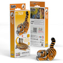 EUGY 3D Cardboard Model Kit Puzzle - Land Animals