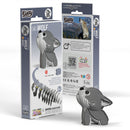 EUGY 3D Cardboard Model Kit Puzzle - Land Animals