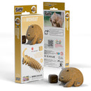 EUGY 3D Cardboard Model Kit Puzzle - Land Animals